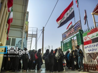 افزایش تردد زائران حسینی از مرز شلمچه
