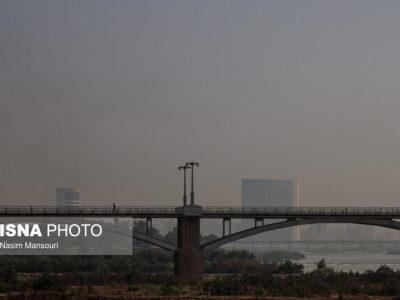 هوای اکثر شهرهای خوزستان در وضعیت قرمز قرار دارد
