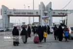 افزایش تردد زائران اربعین در مرزهای چذابه و شلمچه