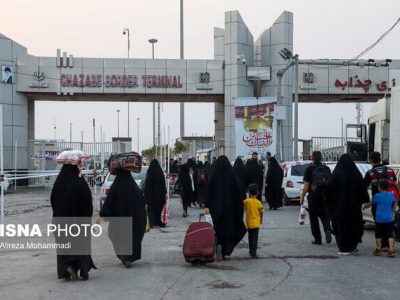 افزایش تردد زائران اربعین در مرزهای چذابه و شلمچه