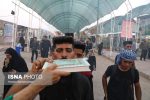 تردد بیش از دو میلیون زائر از مرز های شلمچه و چذابه در ایام اربعین