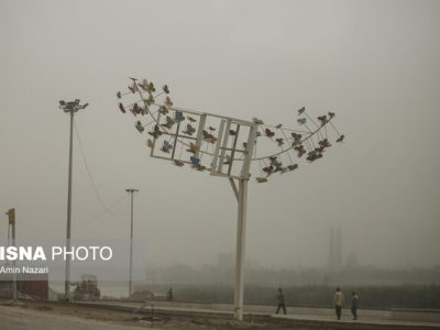 پیش بینی ورود گرد و غبار از کشور عراق به خوزستان