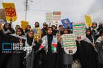 دانش آموزان اهوازی در روز ۱۳ آبان شعار «مرگ بر آمریکا» سر دادند