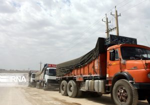 افزایش ورود و خروج خودرو های سنگین در خوزستان