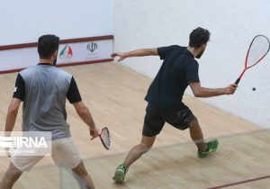 مسابقات اسکواش قهرمانی استانی به مناسبت دهه ی فجر در اهواز برگزار شد