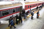 حمل و نقل جاده ای مسافران در پی لغو حرکت قطارهای جنوب و زاگرس خوزستان