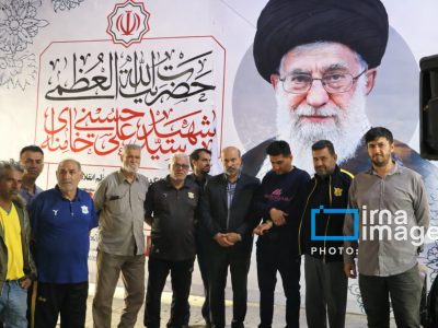 عاشق وطن هستیم و برای آن جان می دهیم/حضور پرشور ورزشکاران آبادانی در تجمعات شبانه