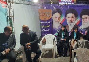 روایتی از ایستادگی سازمان بسیج حقوقدانان خوزستان در تجمعات مردمی / وقتی عدالت با بصیرت گره می خورد / حقوقدانان بسیجی، شبانه به درد مردم می رسند