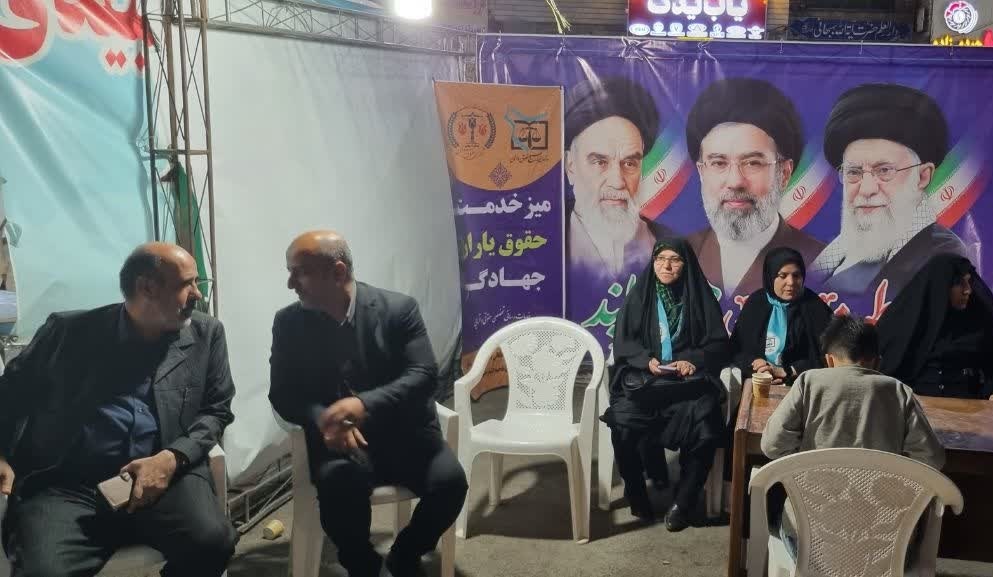 روایتی از ایستادگی سازمان بسیج حقوقدانان خوزستان در تجمعات مردمی / وقتی عدالت با بصیرت گره می خورد / حقوقدانان بسیجی، شبانه به درد مردم می رسند روایتی از ایستادگی سازمان بسیج حقوقدانان خوزستان در تجمعات مردمی / وقتی عدالت با بصیرت گره می خورد / حقوقدانان بسیجی، شبانه به درد مردم می رسند