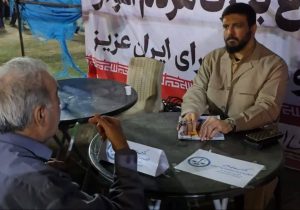 برپایی میز خدمت حقوقدانان جهادی در تجمعات شبانه اهواز + گفتگو با دکتر مهدی دلامی