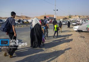 ۱۵۰ اتوبوس آماده انتقال زائران از پارکینگ ها به سمت مرز ها
