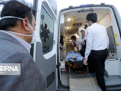 مرگ یک جوان ۲۱ ساله در حادثه ی واژگونی پژو در حمیدیه