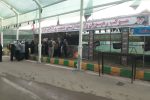 در مرز شلمچه مواکب آماده خدمت رسانی به زائران هستند